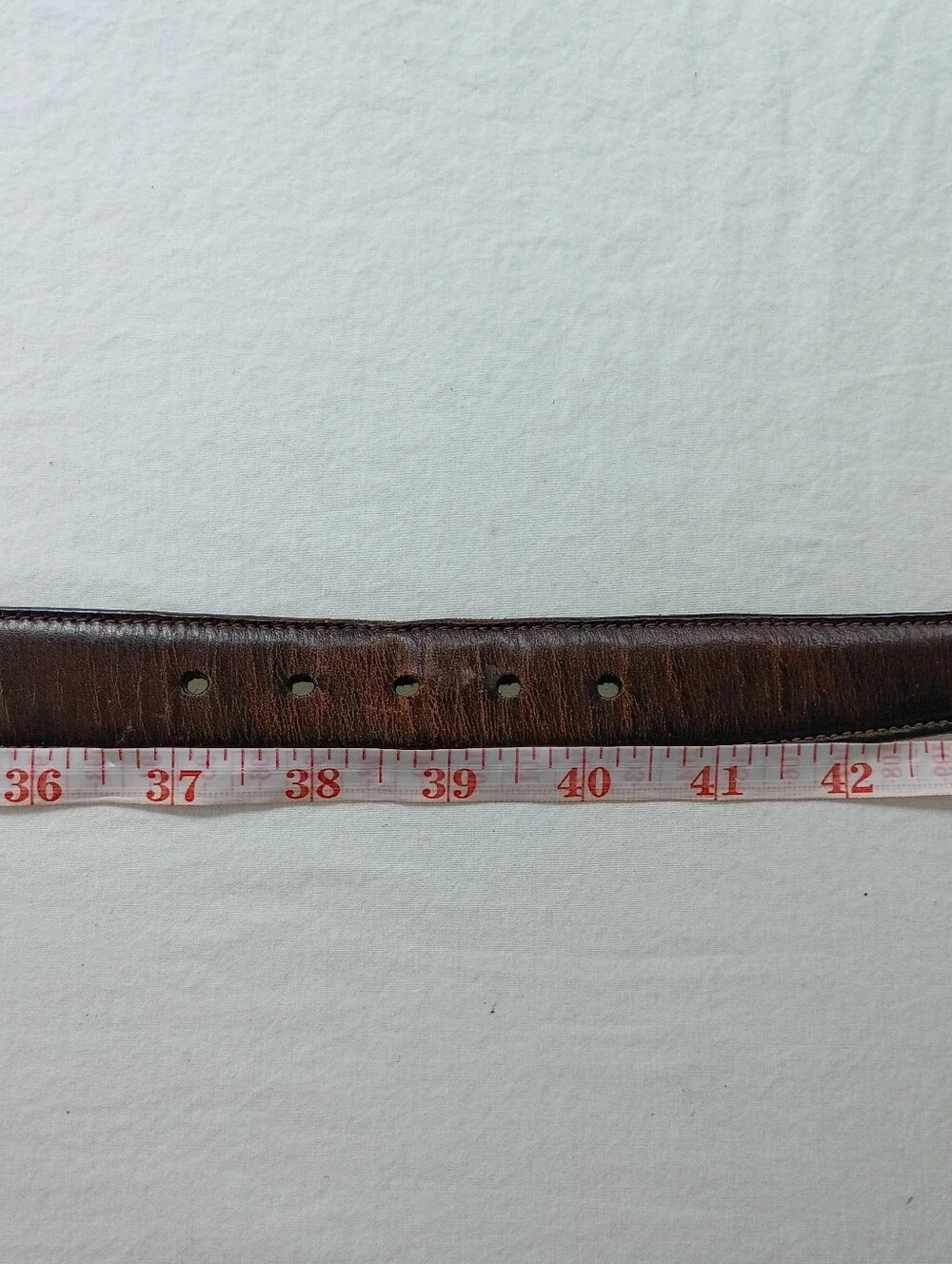 Trafalgar Leather Cortina Belt Men 38